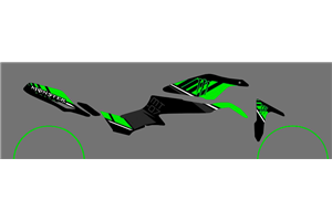 Kit Autocollants compatible avec per YAMAHA MT 07 2015 - 2017 - MXPKAD15410