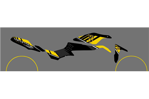 Sticker set compatible with per YAMAHA MT 07 2015 - 2017 - MXPKAD15412