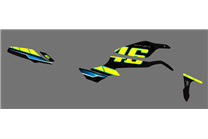 Kit de pegatinas compatible con per YAMAHA MT 07 2015 - 2017 - MXPKAD15416