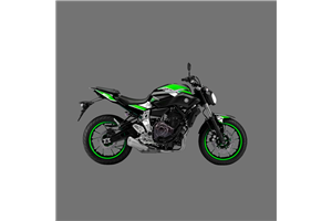 Kit Autocollants compatible avec per YAMAHA MT 07 2015 - 2017 - MXPKAD15418
