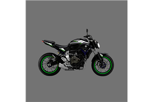 Kit Autocollants compatible avec per YAMAHA MT 07 2015 - 2017 - MXPKAD15423