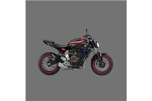Kit Autocollants compatible avec per YAMAHA MT 07 2015 - 2017 - MXPKAD15427