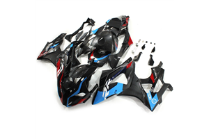 Carene stradali in abs verniciate compatibili con BMW S 1000 RR 2009 - 2014 - MXPCAV17011
