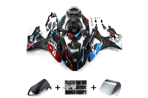 Carene stradali in abs verniciate compatibili con BMW S 1000 RR 2009 - 2014 - MXPCAV17011