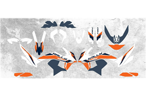 Kit adesivi compatibile con per KTM 790 890 Adventure R 2019 - 2023 - MXPKAD16279
