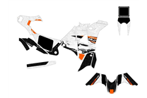 Aufkleber Satz kompatibel mit per KTM 450 RALLY 2015 - 2018 - MXPKAD15179