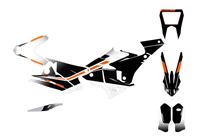 Aufkleber Satz kompatibel mit per KTM 450 RALLY 2015 - 2018 - MXPKAD15185