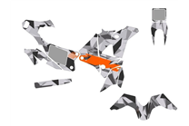 Aufkleber Satz kompatibel mit per KTM 450 RALLY 2019 - 2020 - MXPKAD14907