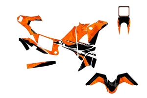 Kit de pegatinas compatible con per KTM 450 RALLY 2019 - 2020 - MXPKAD15193