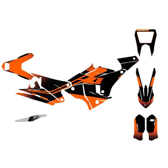 Kit de pegatinas compatible con per KTM 450 RALLY 2019 - 2020 - MXPKAD15196