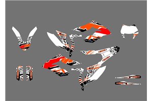 Kit adesivi compatibile con per KTM FREERIDE 250 350 2012 - 2021 - MXPKAD16995