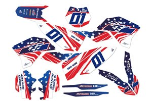 Kit adesivi compatibile con per KTM EXC EXC-F 125 200 250 450 2008 - 2011 - MXPKAD13970