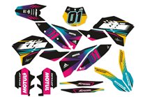 Sticker set compatible with per KTM EXC EXC-F 125 200 250 450 2008 - 2011 - MXPKAD14395