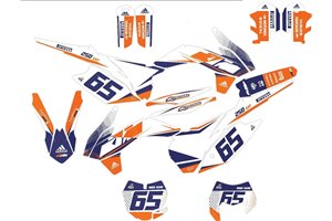 Aufkleber Satz kompatibel mit per KTM EXC EXC-F 125 200 250 300 350 450 2014 - 2015 - MXPKAD13959