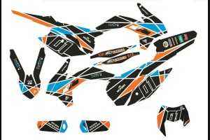 Aufkleber Satz kompatibel mit per KTM EXC EXC-F 125 200 250 300 350 450 2014 - 2015 - MXPKAD13997