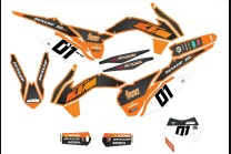 Sticker set compatible with per KTM EXC EXC-F 125 200 250 300 350 450 2014 - 2015 - MXPKAD14025
