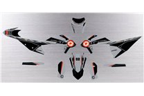 Aufkleber Satz kompatibel mit per KTM EXC EXC-F 125 200 250 300 350 450 2020 - 2022 - MXPKAD13809