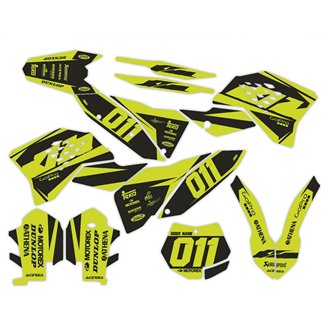 Kit Autocollants compatible avec per KTM SX 125 200 250 300 350 450 2007 2010 - MXPKAD14381