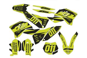 Kit adesivi compatibile con per KTM SX 125 200 250 300 350 450 2007 2010 - MXPKAD14381