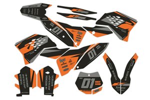Aufkleber Satz kompatibel mit per KTM SX 125 200 250 300 350 450 2007 2010 - MXPKAD13978
