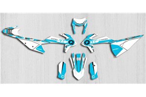Kit de pegatinas compatible con per KTM SX SXF 125 200 250 300 350 450 2019 2022 - MXPKAD13886