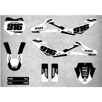 Kit de pegatinas compatible con per HUSQVARNA CR 50 2011 - 2012 - MXPKAD15057