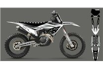 Kit Autocollants compatible avec per KTM SX 125 150 SXF XC XCF 250 300 350 450 2023 - MXPKAD16062