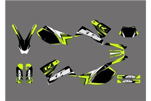 Kit adesivi compatibile con per KTM LC4 640 ENDURO 2001 - 2007 - MXPKAD13787