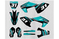 Aufkleber Satz kompatibel mit per HUSQVARNA TC 85 2018 - 2022 - MXPKAD13635