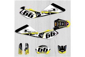 Kit Autocollants compatible avec per HUSQVARNA TC 125/250 - FC 250/350/450 2002 - 2004 - MXPKAD13800