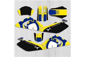 Kit Autocollants compatible avec per HUSQVARNA TC 125/250 - FC 250/350/450 2002 - 2004 - MXPKAD13636