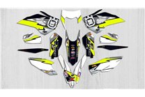 Kit Autocollants compatible avec per HUSQVARNA TC 125/250 - FC 250/350/450 2014 - 2015 - MXPKAD13715