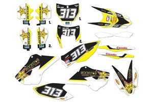 Kit Autocollants compatible avec per HUSQVARNA TC 125/250 - FC 250/350/450 2014 - 2015 - MXPKAD13956