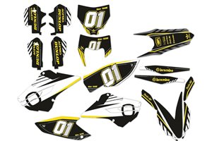 Kit Autocollants compatible avec per HUSQVARNA TC 125/250 - FC 250/350/450 2014 - 2015 - MXPKAD13957