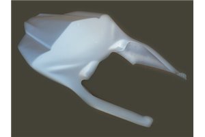 Suzuki Gsxr 1000 2009 - 2016 fairings in 5 Pieces without front fender - MXPCRD7074
