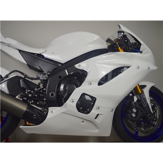 Race Package Yamaha R6 2017 - 2023 : racing fairings + Fasteners - MXPCRD11596