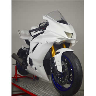 Race Package Yamaha R6 2017 - 2023 : racing fairings + Fasteners - MXPCRD11596