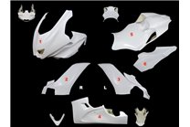 Race Package Yamaha R6 2017 - 2023 : racing fairings + Fasteners - MXPCRD11596 2