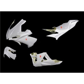 Race Package for Aprilia RSV4 2015 - 2020 : Complete and racing fairings + Tank cover + Fasteners - MXPCRD16477