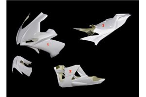 racing fairings Aprilia RSV4 2015 - 2020 in 5 pieces without front fender - MXPCRD5963