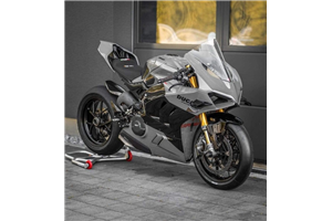 Lackierte Straße Verkleidung auf ABS kompatibel mit Ducati Panigale V4 V4S 2022 - 2024 - MXPCAV17039