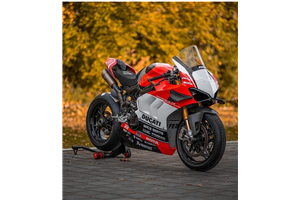 Lackierte Rennverkleidung Carbon TEX Ducati Panigale V4 V4S V4R 2022-2024 - MXPCRV17047