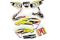 Aufkleber Satz kompatibel mit per HUSQVARNA TC 125/250 - FC 250/350/450 2016 - 2018 - MXPKAD14116