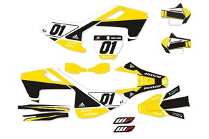 Kit Autocollants compatible avec per HUSQVARNA TC 125/250 - FC 250/350/450 2016 - 2018 - MXPKAD14072