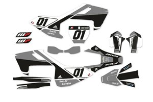 Kit Autocollants compatible avec per HUSQVARNA TC 125/250 - FC 250/350/450 2016 - 2018 - MXPKAD14048