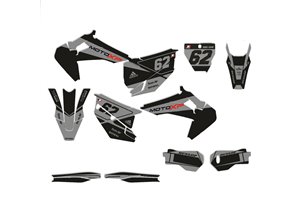 Kit Autocollants compatible avec per HUSQVARNA TC 125/250 - FC 250/350/450 2019 - 2022 - MXPKAD14051