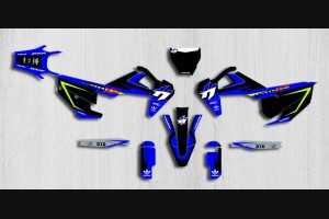 Kit de pegatinas compatible con per HUSQVARNA TC 125/250 - FC 250/350/450 2019 - 2022 - MXPKAD13876
