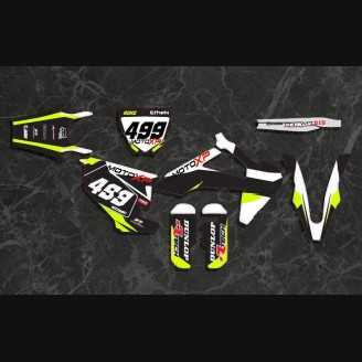 Kit adesivi compatibile con per HUSQVARNA TC 125/250 - FC 250/350/450 2019 - 2022 - MXPKAD13683