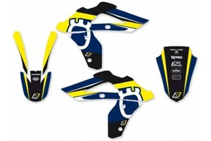 Kit de pegatinas compatible con per HUSQVARNA WR 250 300 2008 - 2013 - MXPKAD16035