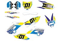 Kit adesivi compatibile con per HUSQVARNA TE 150/250/300 FE 250/350/450 2014 - 2016 - MXPKAD13981